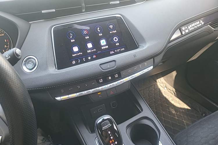 Used Cadillac XT4 2020 Revised Version 28T Two-Wheel Drive Tech Edition Audio And AC Panel