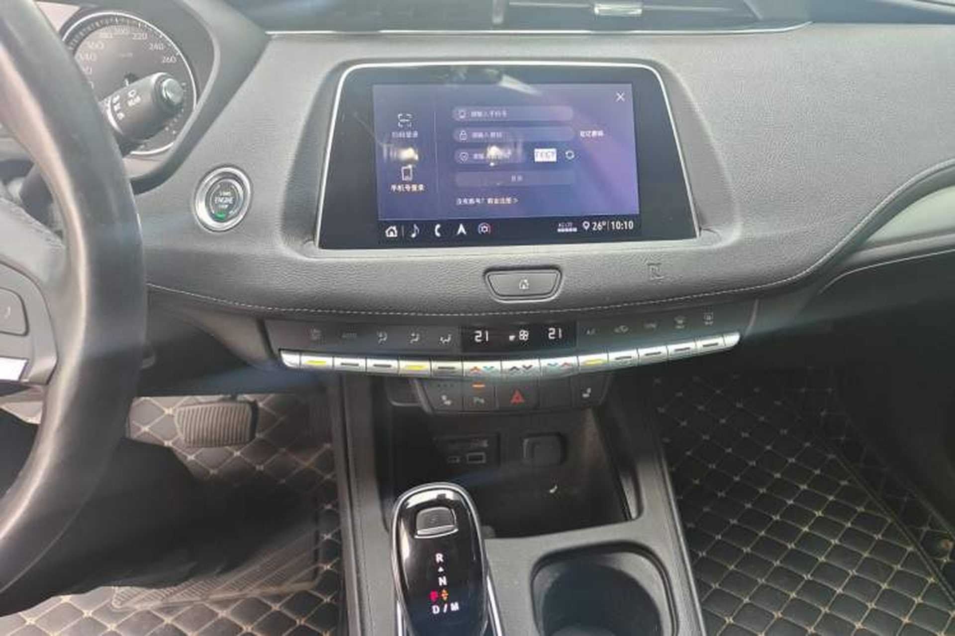 Used Cadillac XT4 2020 28T Two-Wheel-Drive Leading Version Audio And AC Panel