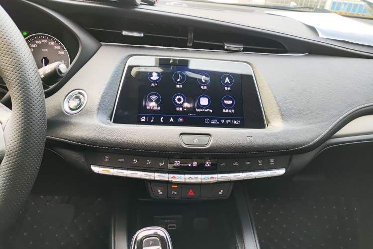 Used Cadillac XT4 2020 28T Two-Wheel-Drive Leading Version Audio And AC Panel