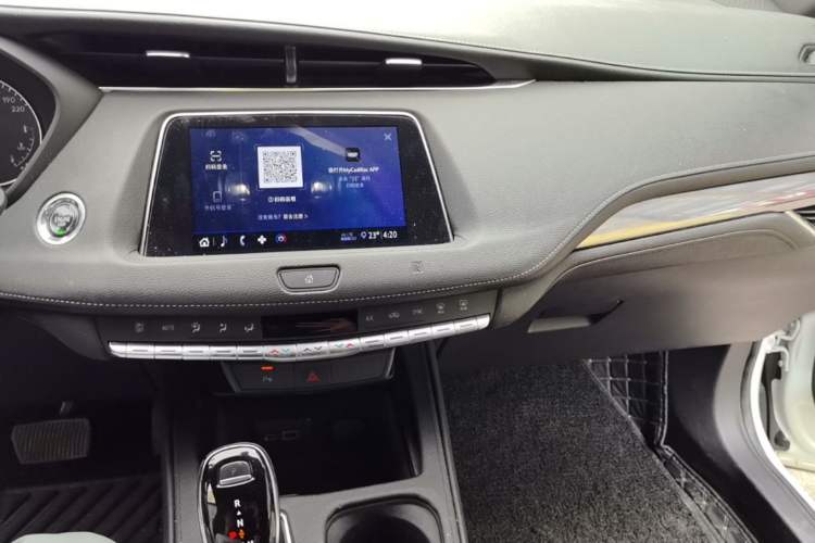 Used Cadillac XT4 2020 Revised Version 28T Two-Wheel Drive Tech Edition Audio And AC Panel