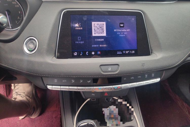 Used Cadillac XT4 2020 Revised Version 28T Two-Wheel Drive Tech Edition Audio And AC Panel