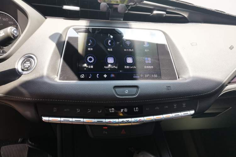 Used Cadillac XT4 2020 Revised Version 28T Two-Wheel Drive Tech Edition Audio And AC Panel