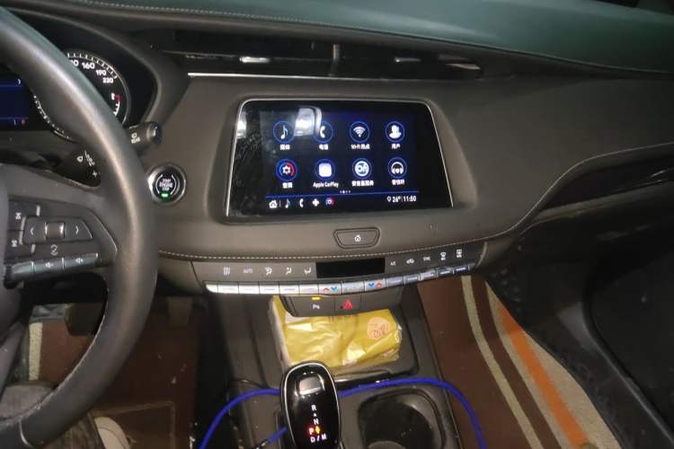Used Cadillac XT4 2020 Revised Version 28T Two-Wheel Drive Tech Edition Audio And AC Panel