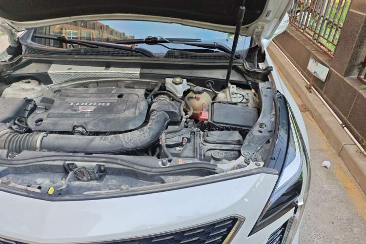 Used Cadillac XT4 2020 Revised Version 28T Two-Wheel Drive Tech Edition Engine Bay Left