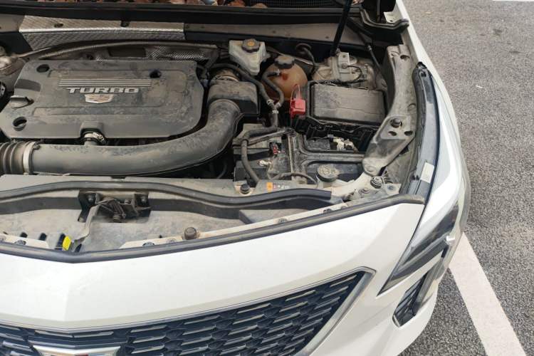 Used Cadillac XT4 2020 Revised Version 28T Two-Wheel Drive Tech Edition Engine Bay Left