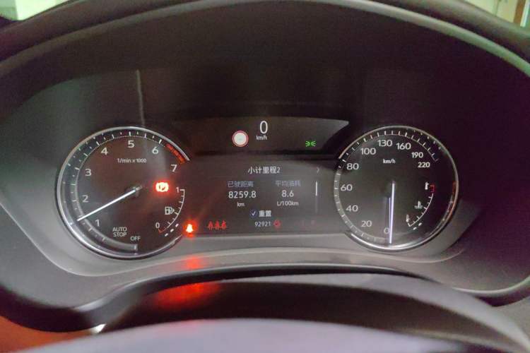 Used Cadillac XT4 2020 Revised Version 28T Two-Wheel Drive Leading Edition Instrument Cluster