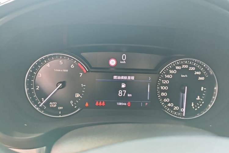 Used Cadillac XT4 2020 28T Two-Wheel-Drive Leading Version Instrument Cluster