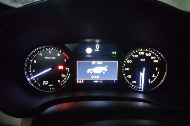 Used Cadillac XT4 2020 Revised Version 28T Two-Wheel Drive Leading Edition Instrument Cluster