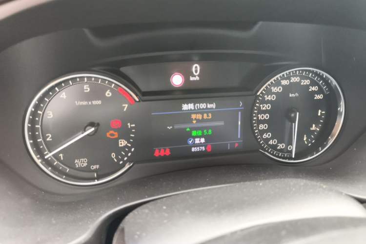 Used Cadillac XT4 2020 28T Two-Wheel-Drive Leading Version Instrument Cluster