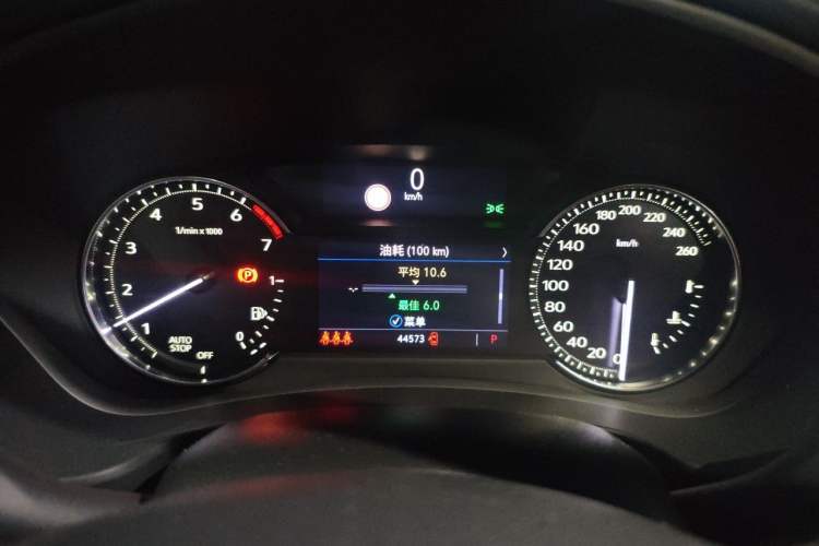 Used Cadillac XT4 2020 28T Two-Wheel-Drive Luxury Version Instrument Cluster