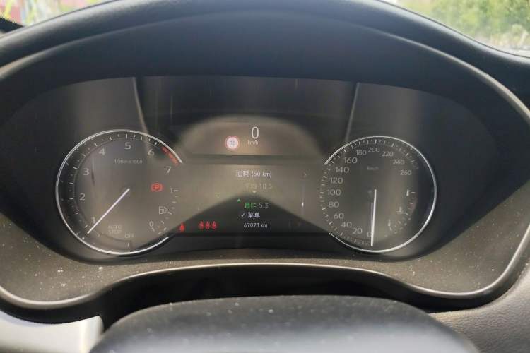 Used Cadillac XT4 2020 28T Two-Wheel-Drive Leading Version Instrument Cluster