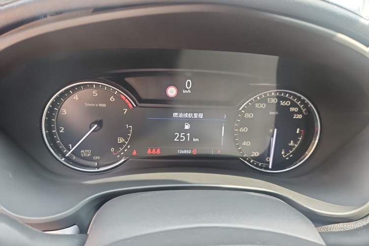 Used Cadillac XT4 2020 Revised Version 28T Two-Wheel Drive Luxury Edition Instrument Cluster