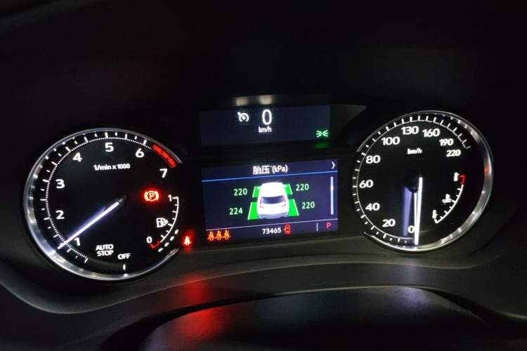Used Cadillac XT4 2020 Revised Version 28T Two-Wheel Drive Leading Edition Instrument Cluster