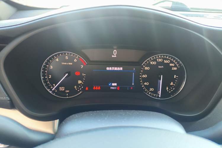 Used Cadillac XT4 2020 Revised Version 28T Two-Wheel Drive Luxury Edition Instrument Cluster