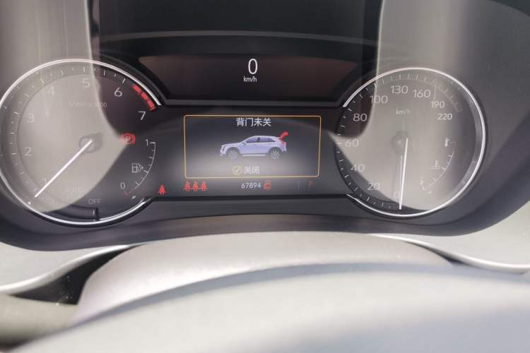Used Cadillac XT4 2020 Revised Version 28T Two-Wheel Drive Tech Edition Instrument Cluster