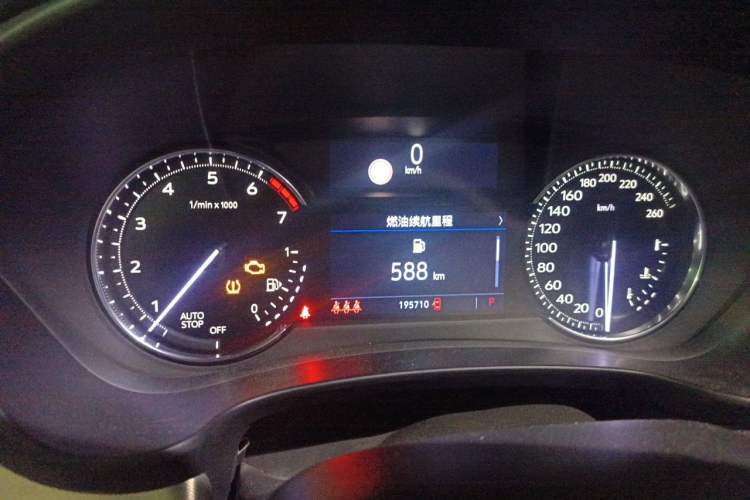Used Cadillac XT4 2020 28T Two-Wheel-Drive Leading Version Instrument Cluster