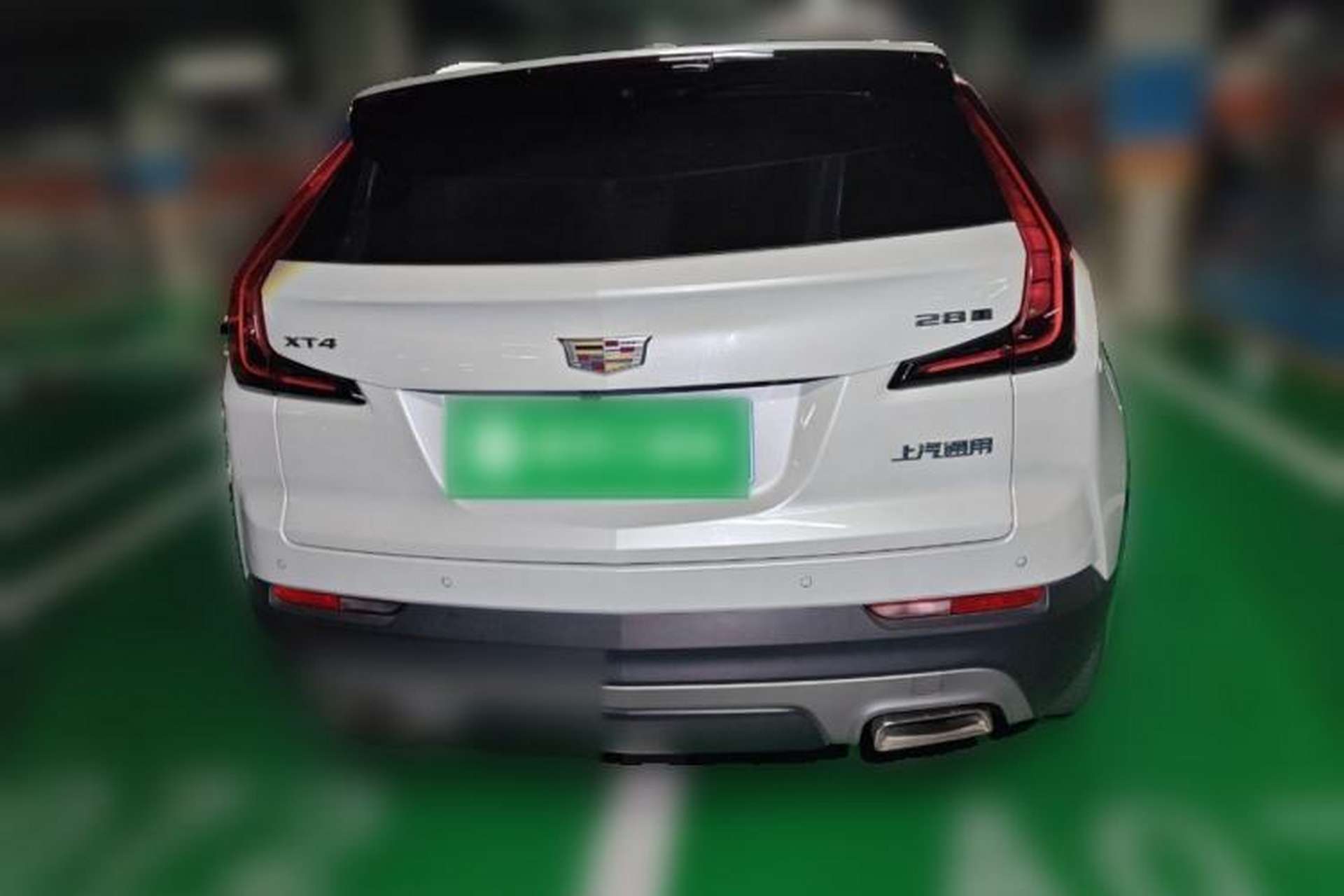 Used Cadillac XT4 2020 Revised Version 28T Two-Wheel Drive Luxury Edition Rear