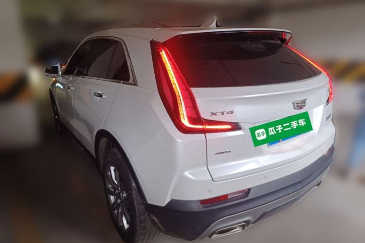 Used Cadillac XT4 2020 28T Four-Wheel Drive Leading Edition Rear Left 45 Deg
