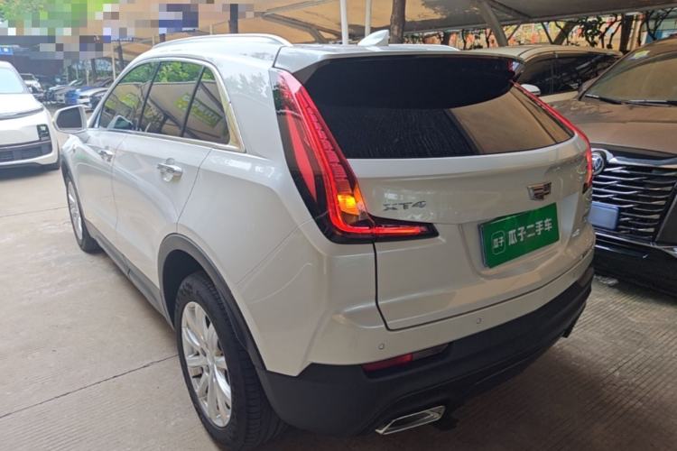 Used Cadillac XT4 2020 Revised Version 28T Two-Wheel Drive Tech Edition Rear Left 45 Deg