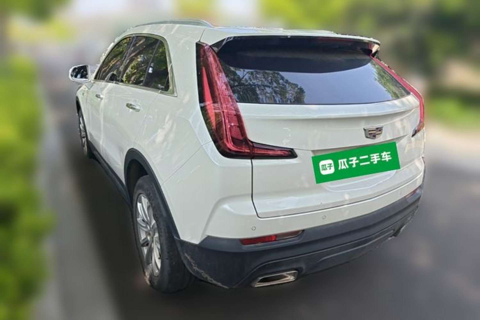 Used Cadillac XT4 2020 Revised Version 28T Two-Wheel Drive Tech Edition Rear Left 45 Deg