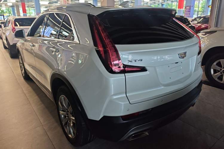 Used Cadillac XT4 2020 Revised Version 28T Two-Wheel Drive Leading Edition Rear Left 45 Deg