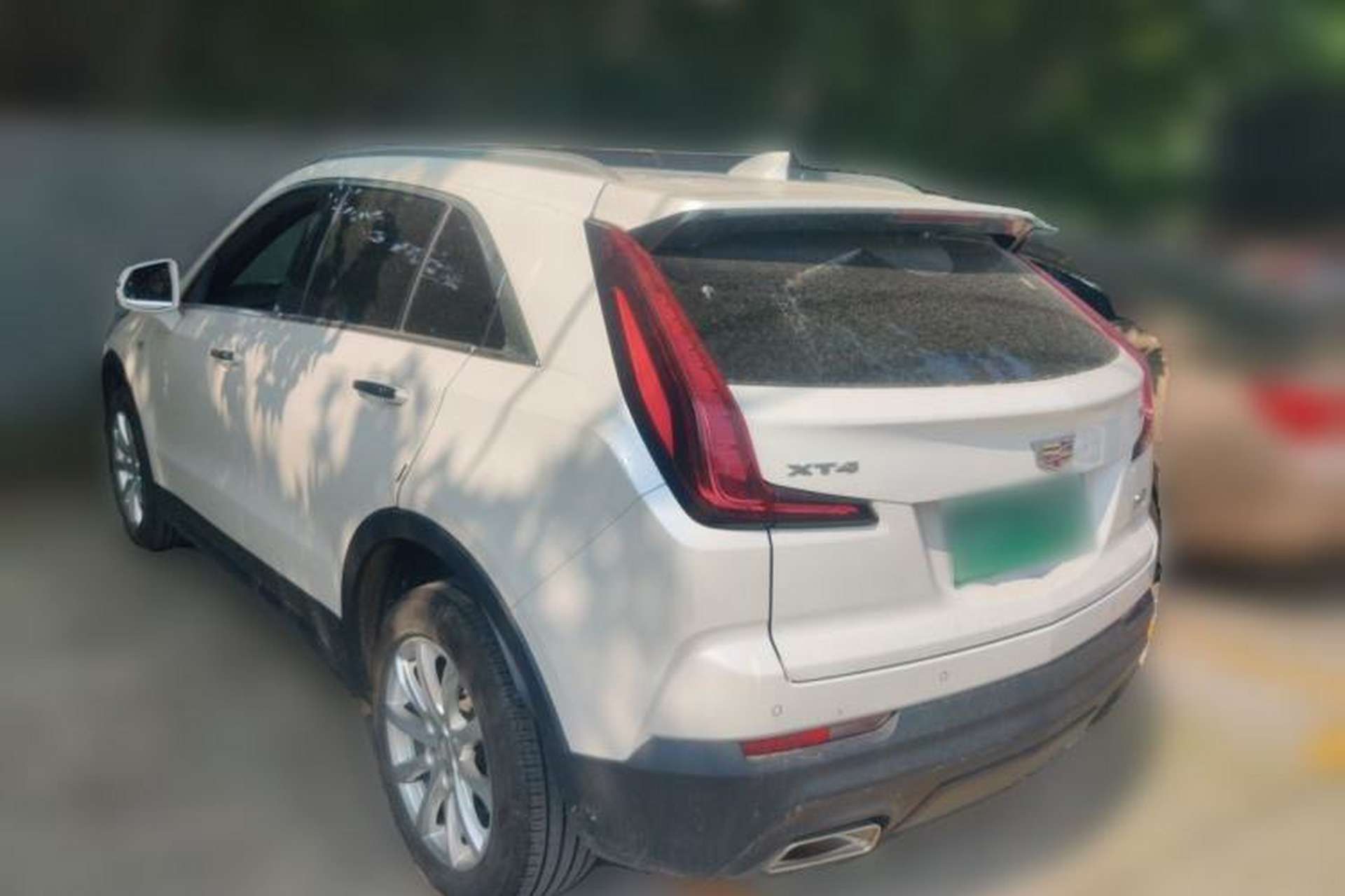 Used Cadillac XT4 2020 Revised Version 28T Two-Wheel Drive Tech Edition Rear Left 45 Deg