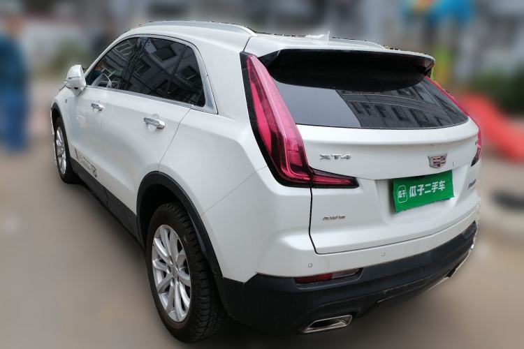 Used Cadillac XT4 2020 Revised Version 28T Two-Wheel Drive Tech Edition Rear Left 45 Deg