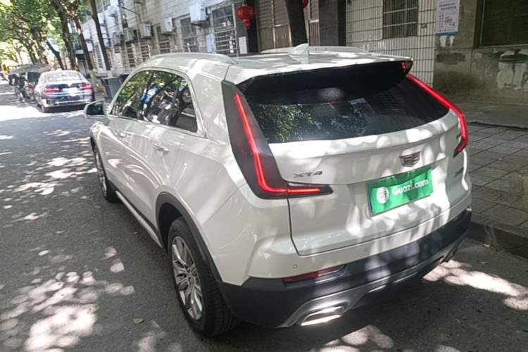 Used Cadillac XT4 2020 Revised Version 28T Two-Wheel Drive Leading Edition Rear Left 45 Deg
