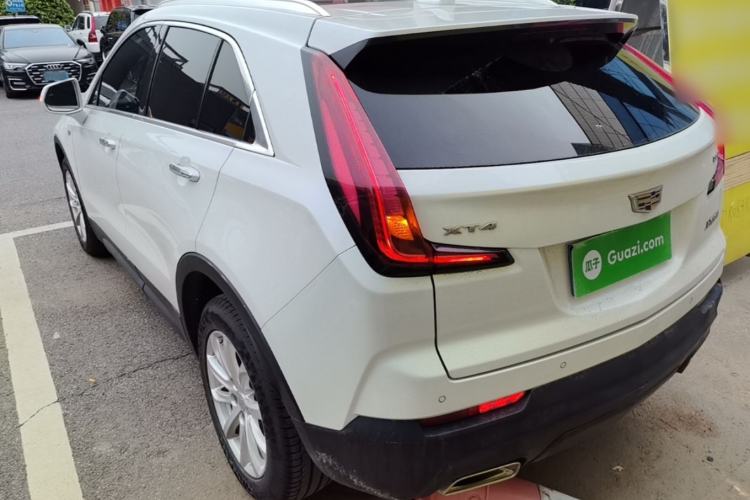 Used Cadillac XT4 2020 Revised Version 28T Two-Wheel Drive Tech Edition Rear Left 45 Deg