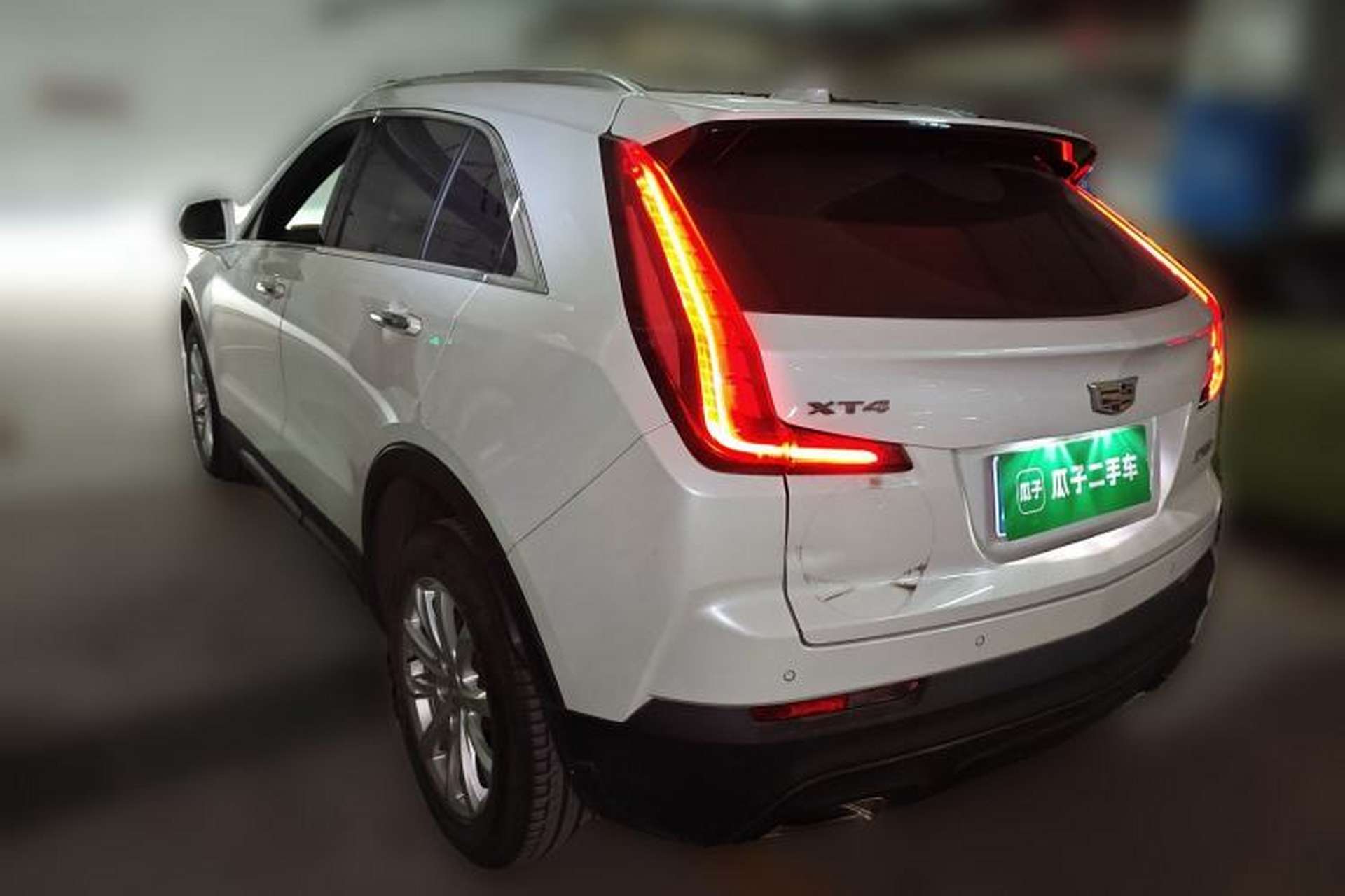 Used Cadillac XT4 2020 Revised Version 28T Two-Wheel Drive Tech Edition Rear Left 45 Deg