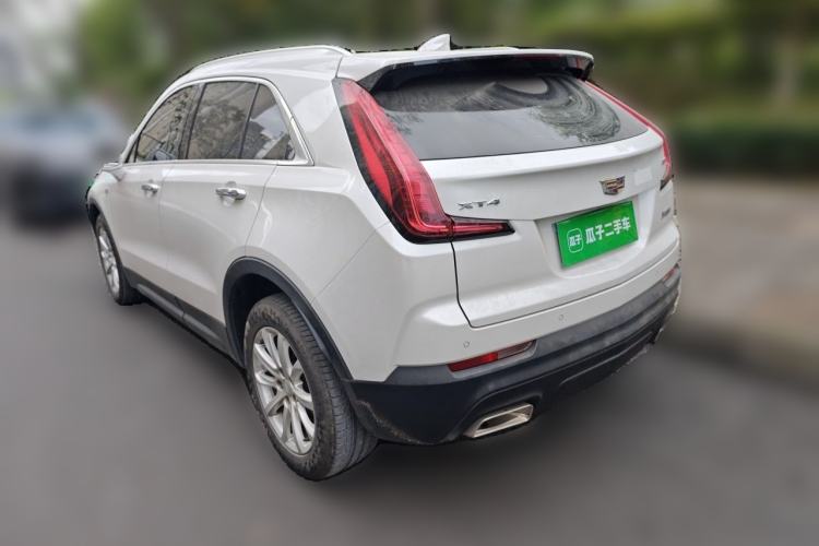 Used Cadillac XT4 2020 Revised Version 28T Two-Wheel Drive Tech Edition Rear Left 45 Deg
