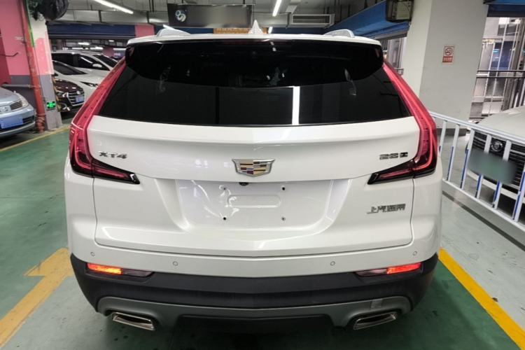 Used Cadillac XT4 2020 Revised Version 28T Two-Wheel Drive Luxury Edition Rear