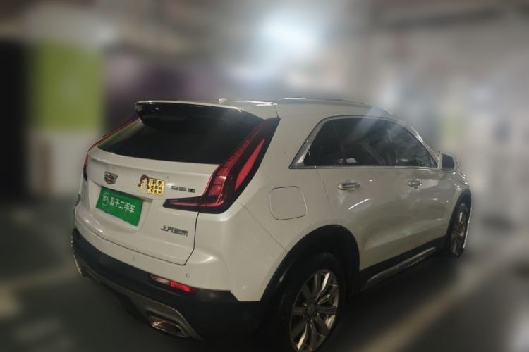 Used Cadillac XT4 2020 Revised Version 28T Two-Wheel Drive Leading Edition Rear Right 45 Deg