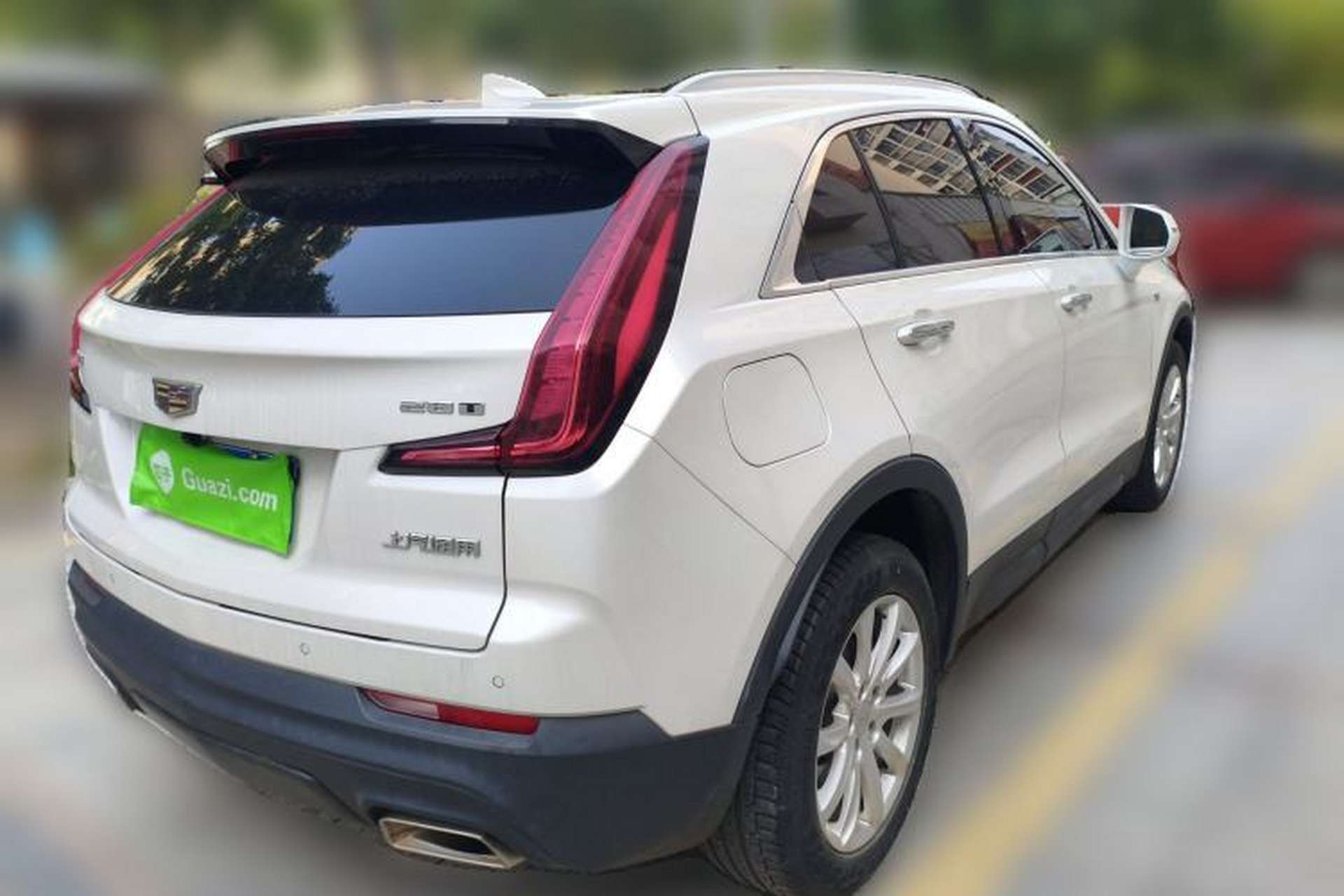 Used Cadillac XT4 2020 Revised Version 28T Two-Wheel Drive Tech Edition Rear Right 45 Deg