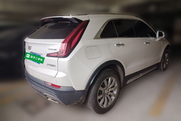 Used Cadillac XT4 2020 28T Four-Wheel Drive Leading Edition Rear Right 45 Deg