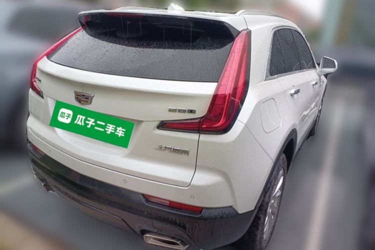 Used Cadillac XT4 2020 Revised Version 28T Two-Wheel Drive Tech Edition Rear Right 45 Deg