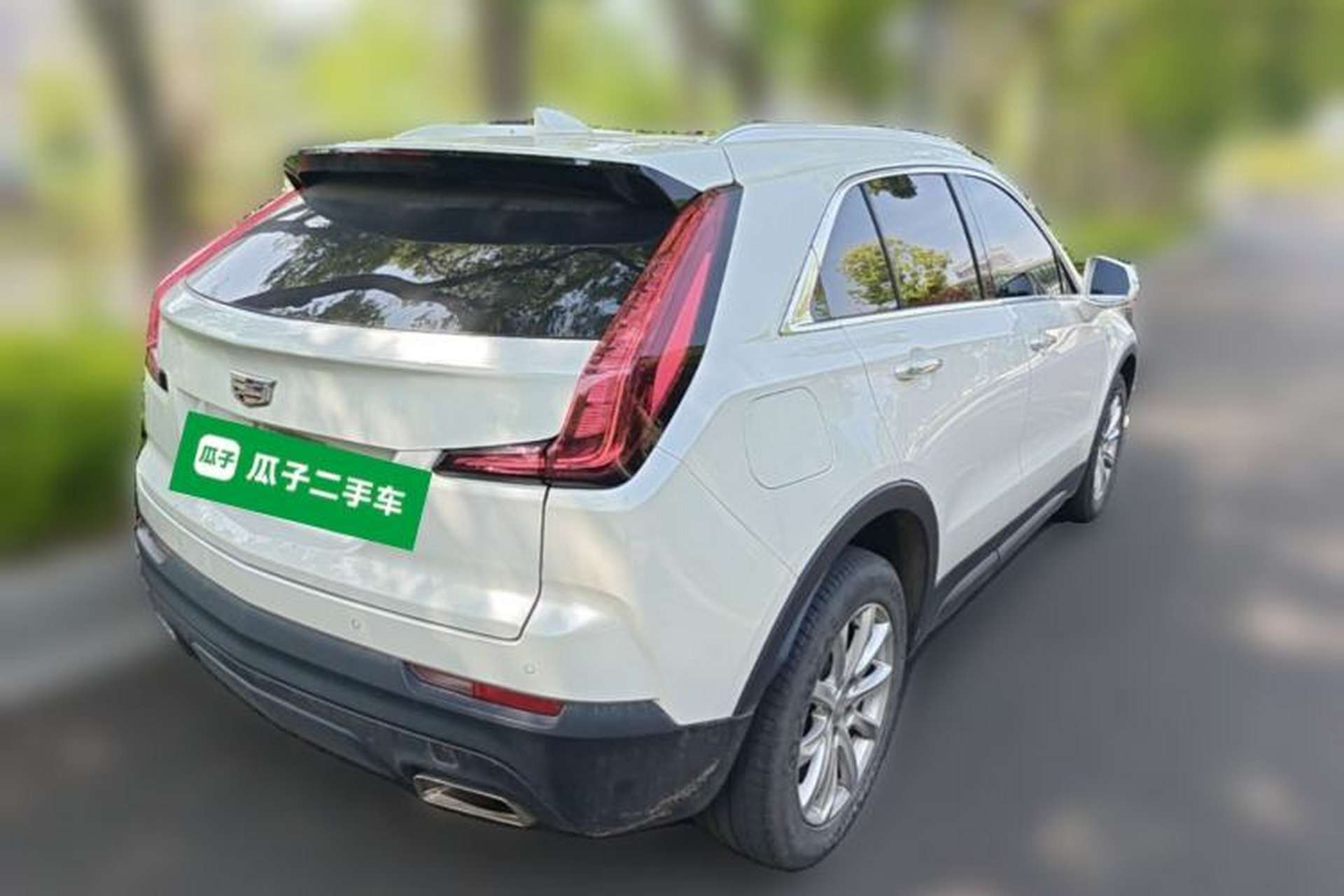 Used Cadillac XT4 2020 Revised Version 28T Two-Wheel Drive Tech Edition Rear Right 45 Deg
