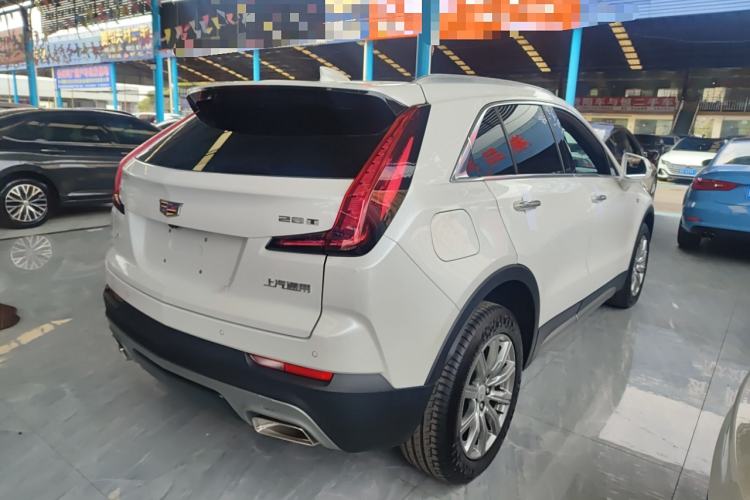 Used Cadillac XT4 2020 Revised Version 28T Two-Wheel Drive Leading Edition Rear Right 45 Deg
