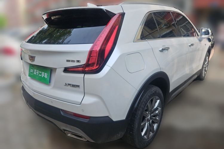 Used Cadillac XT4 2020 Revised Version 28T Two-Wheel Drive Luxury Edition Rear Right 45 Deg