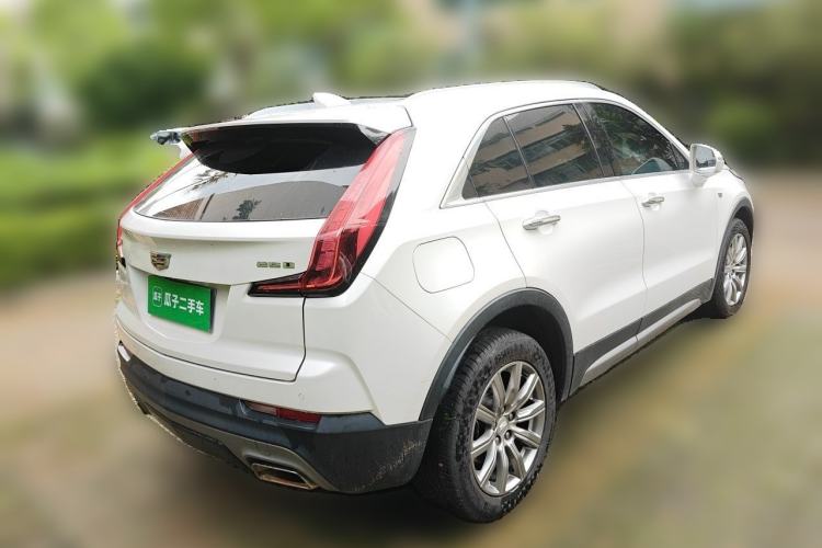 Used Cadillac XT4 2020 Revised Version 28T Two-Wheel Drive Leading Edition Rear Right 45 Deg