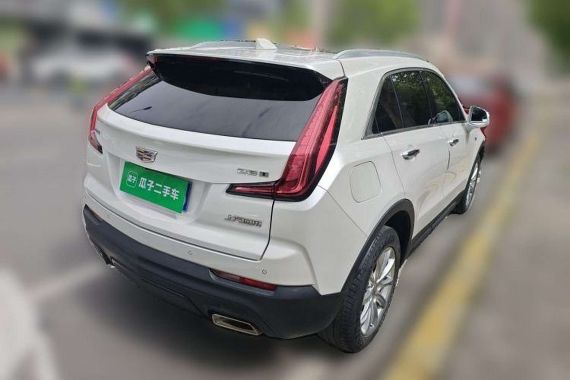 Used Cadillac XT4 2020 Revised Version 28T Two-Wheel Drive Tech Edition Rear Right 45 Deg
