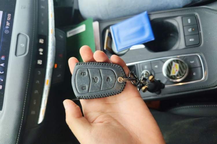 Used Cadillac XT4 2020 28T Two-Wheel-Drive Leading Version Vehicle Key