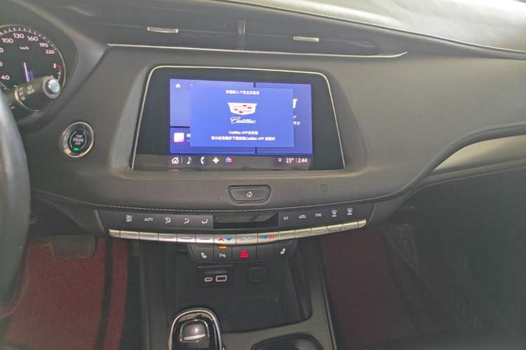 Used Cadillac XT4 2021 28T Two-Wheel Drive Leading Version Audio And AC Panel