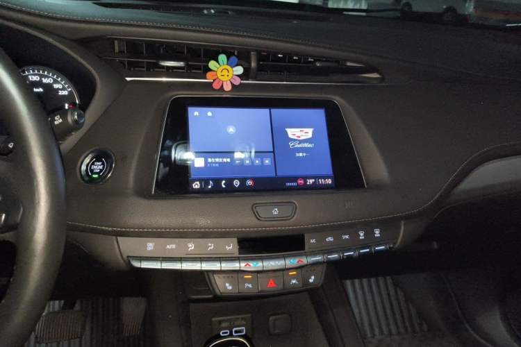 Used Cadillac XT4 2021 28T Four-Wheel-Drive Leading Edition Audio And AC Panel
