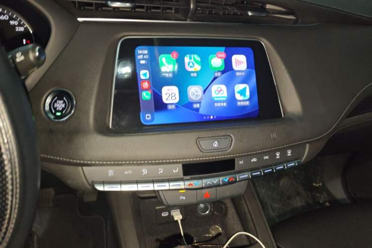 Used Cadillac XT4 2021 28T Two-Wheel Drive Tech Edition Audio And AC Panel