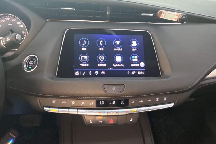 Used Cadillac XT4 2021 28T Two-Wheel Drive Leading Version Audio And AC Panel