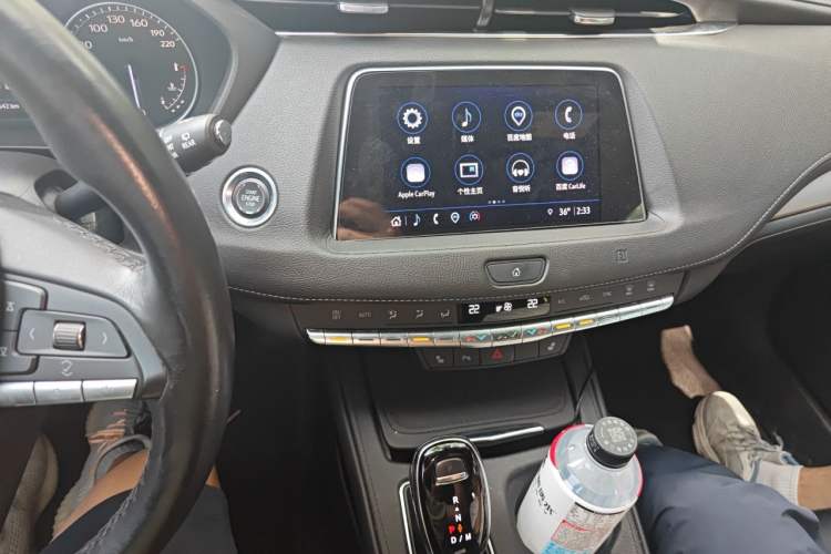 Used Cadillac XT4 2021 28T Two-Wheel Drive Leading Version Audio And AC Panel