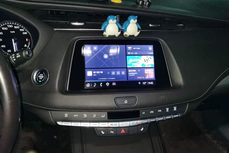 Used Cadillac XT4 2021 28T Two-Wheel Drive Leading Version Audio And AC Panel