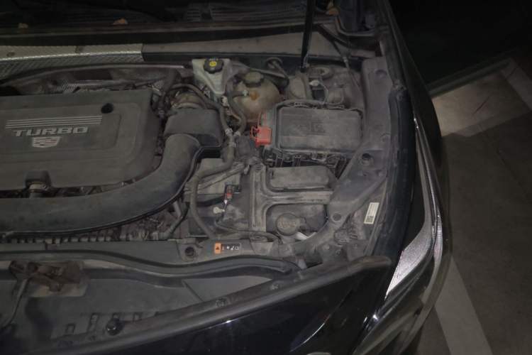 Used Cadillac XT4 2021 28T Two-Wheel Drive Leading Version Engine Bay Left