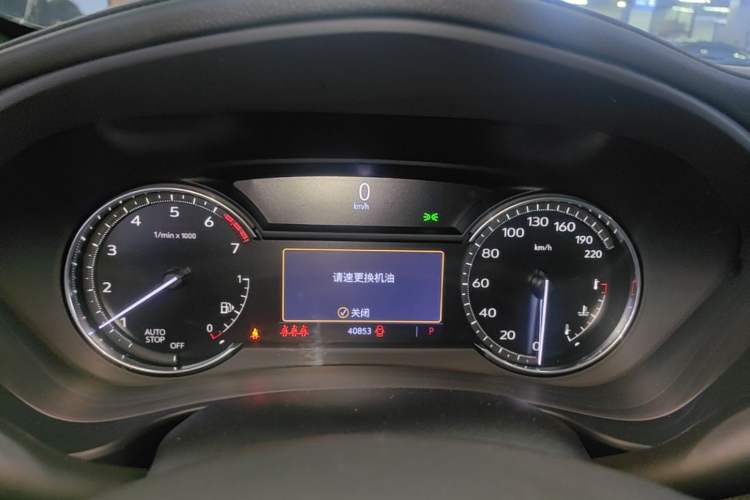 Used Cadillac XT4 2021 28T Two-Wheel Drive Leading Version Instrument Cluster